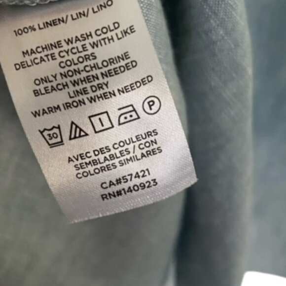 Loft Linen Everyday Pocket Shirt Medium - Picture 4 of 4